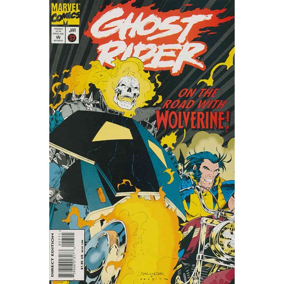 Ghost Rider (Vol. 2) #57 VF ; Marvel Comic Book