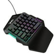 thumbnail image 1 of Gaming Keyboard Mechanical 35 Keys LED Backlit -Handed Keyboard Left, 1 of 8