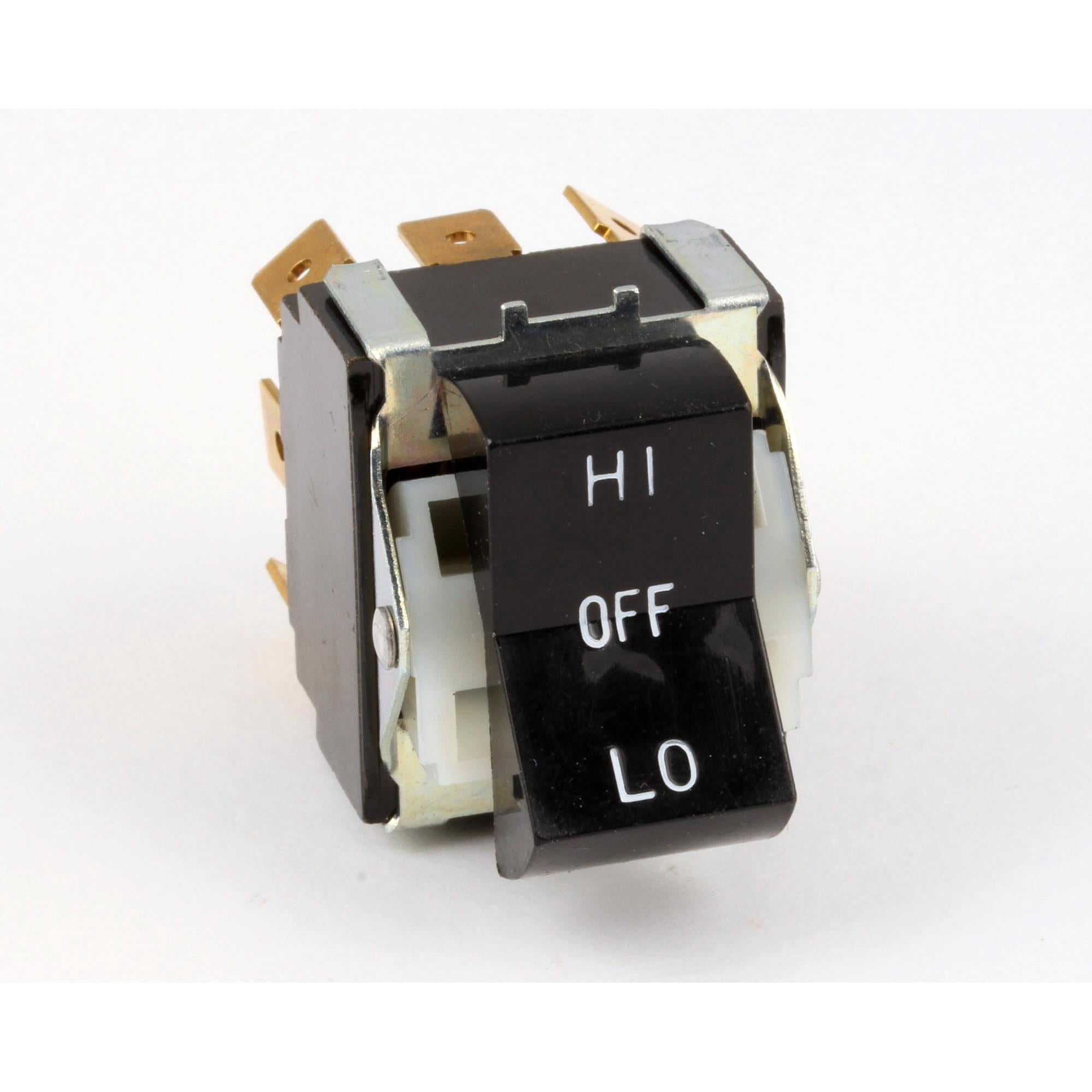 Blodgett Switch, Rocker, 3Pdt, Black 7636 - Genuine OEM Replacement Part