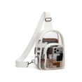 thumbnail image 4 of Wrangler Crossbody Clear Sling Bags for Women Stadium Approved Cross Body Purse for Sports Events Concerts, White, 4 of 6