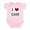 Petal Pink, variant on CafePress - I Love GAM Infant Bodysuit - Baby Light Bodysuit, Size Newborn - 24 Months
