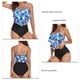 thumbnail image 5 of Trajes de baño para mujer, kit de trajes de baño divididos para mujer, kit de trajes de baño de verano, traje de baño con volantes, diseño revolucionario, 5 of 6