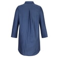 thumbnail image 3 of Gspmoly Robes pour Femmes, Robe Chemise à Col à Revers pour Femmes à Boutons, Mode Décontractée, Couleur Unie, avec Poches, Manches Longues, Robes Formelles pour Femmes, Offres des Fêtes, 3 of 6