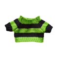 thumbnail image 3 of Suéter suelto para muñeca, coordinación práctica, flexibilidad y ropa de moda. Raya verde claro, 3 of 9