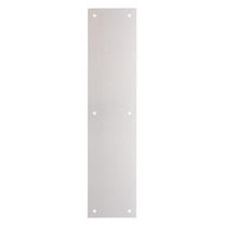 Brinks 15 in. L Satin Aluminum Push Plate