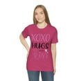thumbnail image 3 of Hugs And Kiss Love Quote T-Shirt Women Valentines Fashion Novelty T-Shirt, 3 of 5