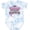 Tie Dye Blue, variant on Inktastic My Grandma is a Survivor Breast Cancer Awareness Boys or Girls Baby Bodysuit