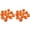 Orange 2PCS, variant on CY5O5ee 12 Pcs Mini Artificial Pumpkins, Vase Filler Decorative Miniature Pumpkin for Crafts, Table Centerpiece Indoor Mantel, Halloween Thanksgiving Fall Decor
