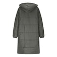 thumbnail image 5 of Long Sherpa Jackets for Women 2026 Thermal Fleece Lined Winter Coats Oversized Zip-up Soft Warm Bed Blanket, 5 of 6