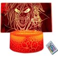 thumbnail image 1 of Titan 4 Eren Colorful Led 3d Acrylic Lighting Model Night Light Popular Anime Figure Founding Titan Usb Table Light Favorite Cartoon Xmas Gift, 1 of 4