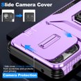 thumbnail image 3 of For Motorola Moto G 5G 2025 2024 2023 Case with Slide Camera Cover, [Full Camera Protection] [Magnetic Rotated Kickstand] Military Grade Shockproof Heavy Duty Cover, 3 of 8