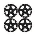 thumbnail image 3 of 4x Llantas de metal con bloqueo de cuentas para bujes de coche RC SCX24 Xi Mi Jimny Negro B, 3 of 9