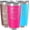 Hot Pink, variant on , Personalized Tumblers, Stainless Steel 30 oz Tumbler w/Lid |13 Designs| Personalized Cups Double Walled Insulated Coffee Cup for Travel, Fitness | Hot & Cold Drink Use -