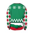 thumbnail image 2 of Faithtur Sweat-Shirt de Noël Unisexe Laid Hommes Femmes Impression Originale Reindeer Col Rond, 2 of 5