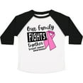 thumbnail image 3 of Inktastic Our Family Fights Together Breast Cancer Awareness Boys or Girls Toddler T-Shirt, 3 of 5