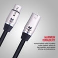 thumbnail image 4 of Cable de micrófono Monster Performer 600 9 m XLR macho a hembra, 4 of 8