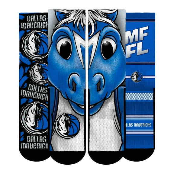Unisex Rock Em Socks  Dallas Mavericks Fan Favorites Three-Pack Crew Socks Set