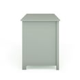 thumbnail image 4 of Martha Stewart Shaker Style Home Office Desk with Storage in Sage with Polished Brass Hardware, 4 of 13
