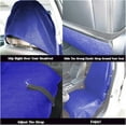 thumbnail image 4 of Car Seat Cover Protector Front Seats,for Gym Workout,Running,Swimming,Beach and Hiking,Waterproof Sweat Towel Bucket Seat Covers for Cars SUV Trucks (Blue, 1Pcs), 4 of 14