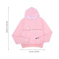 thumbnail image 2 of PTOOTP Con Capucha Y Bolsillo Para Mascotas En Color Rosa Para Paseos Y Actividades, 2 of 8