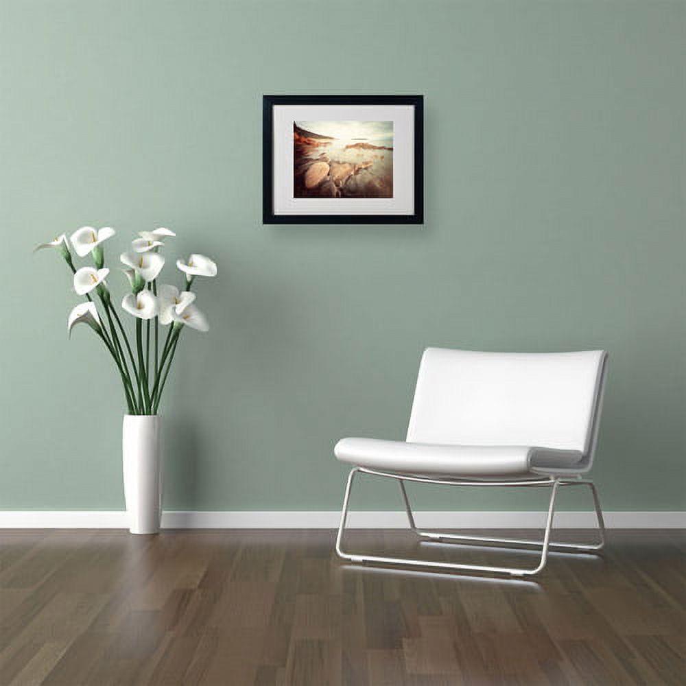 Trademark Fine Art "Surrender" Canvas Art by Philippe Sainte-Laudy, Black Frame
