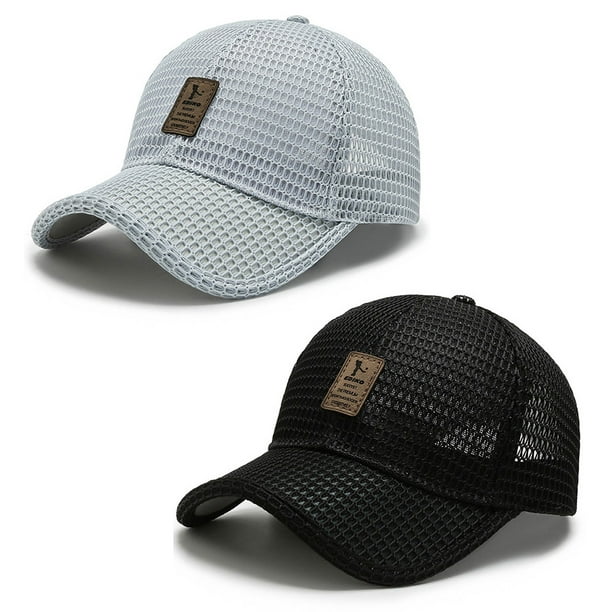 Biinggo 2 Men's Hats Summer Sun Hat Outdoor Sun Hat Ball Cap Breathable Mesh Cap Other