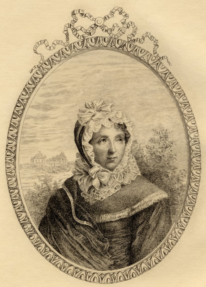 Jeanne Louise Henriette Campan Madame Campan1752-1822 French EducatorCompanion To Marie-Antoinette Named Head Of A School At Ecouen For The Orphaned Daughters Of The Legion Of Honour By Napoleon Etchi