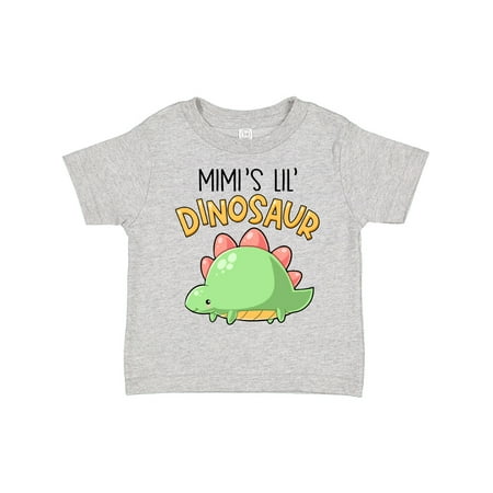 

Inktastic Mimi s Lil Dinosaur with Cute Stegosaurus Gift Toddler Boy or Toddler Girl T-Shirt