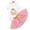 Pink + Gold, variant on IBTOM CASTLE Infant Baby Girls 1/2 Birthday Outfit Princess Romper Tutu Skirt Sequin Crown Headband Clothes Set for Cake Smash Photo Prop 9-12 Months White