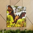 thumbnail image 6 of Indian Flying Fox Portrait - Canvas, 6 of 10