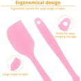 thumbnail image 3 of Silicone Spatula,BPA Free&480°F Heat Resistant,Non Stick Rubber, 3 of 5