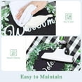 thumbnail image 4 of Kitchen Mats for Floor Set of 2, Spring Leaf Kitchen Rugs, Cushioned Anti Fatigue Mats for Kitchen Floor Mat, Kitchen Floor Mat, Buffalo Plaid Kitchen Rug and Mats Non Skid Waterproof, 4 of 6
