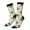 3 Black, variant on Lilies Flowers Print Adult Socks for Men & Women,Calf Socks, Ankle Socks,Boots Socks,Breathable Casual Sock,Unisex Crew Socks