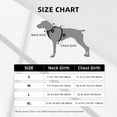thumbnail image 7 of XMXY No Pull Dog Harness, Watercolor Blue Pastel Ink Adjustable Reflective Pet Harness with Oxford Vest, X-Large Size, 7 of 7