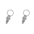 thumbnail image 1 of Guardoinrt Ventouse d'Index Réglable avec Anneau Ergonomique à Tirer, Verrou Robuste à Ressort, M16-8 Acier Inoxydable, Ensemble de 2, 1 of 1