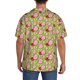 thumbnail image 3 of Fotbe Lips blowing bubble gum Camisa Estampada de Manga Corta para Hombre, Casual de Verano, Estilo Playero, Sin Arrugas-4X-Large, 3 of 5