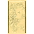 thumbnail image 2 of Cook 10x14 Black Ornate Wood Framed with Double Matting Museum Art Print Titled - Searchlight Nevada - Cook 1906, 2 of 4