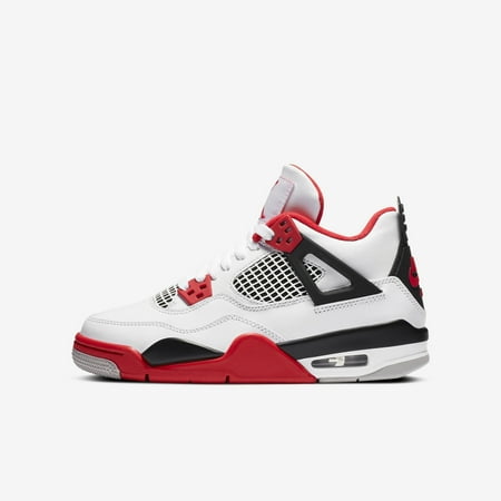 (GS) Air Jordan 4 Retro 'Fire Red' (2020) 408452-160