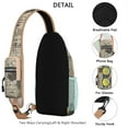 thumbnail image 2 of Crossbody Sling Backpack for Women Men Vintage New Moon Shoulder Sling Crossbody Casual Chest Bag for Travel Sports Running Hiking, 2 of 5
