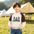 thumbnail image 6 of Atogsazn Children Boys Crew Neck Sweatshirt Cartoon Pullover Long Sleeve Sweatshirts Fall Winter Tops Khaki 7-8 Years Fashion, 6 of 6