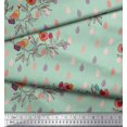 thumbnail image 2 of Soimoi Silk Fabric Feather,Branch & Bird Kids Fabric Prints by Yard 42 Inch Wide, 2 of 3
