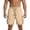 Khaki, variant on Stamzod Mens Cargo Shorts Workwear Lightweight Outdoor Work Hiking Shorts Men Summer Beach Shorts with Pocket Coffee S
