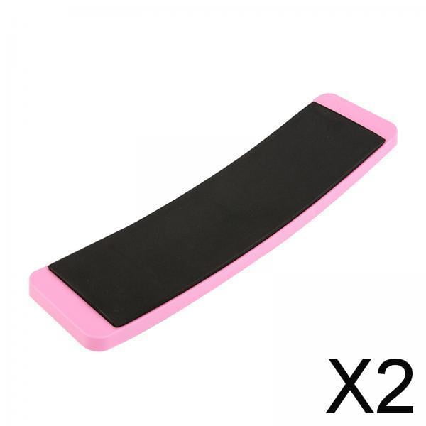 2 Tablas De Piruetas Para Bailarines De Ballet, Tabla De Piruetas Para Mejorar El Equilibrio, Color Rosa