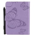 thumbnail image 3 of Kindle Paperwhite Case,Allytech Embossed with Butterfly Folio Stand Wallet Case with Cards/Cash Holder for Kindle Paperwhite (Fits All-New 10th Generation 2018/ All Paperwhite Generations),Purple, 3 of 7