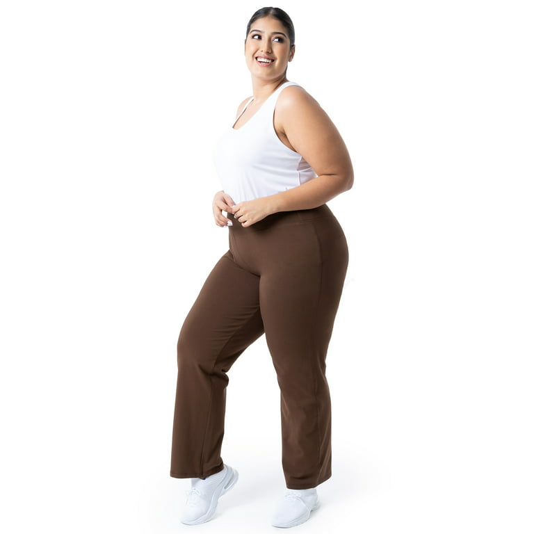 Stor mængde satellit Ass Athletic Works Women's Plus Size Core Active Relaxed Fit Pants, 2-Pack -  Walmart.com