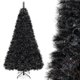 thumbnail image 4 of Árbol de Halloween Costway 240 cm 860 puntas de ramas agujas de pino esmeriladas 450 luces LED blancas, 4 of 4