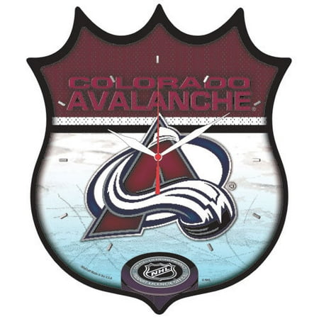 NHL - Colorado Avalanche High Definition Clock