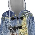 thumbnail image 4 of Merry Christmas Schnauzer Snowy Winter with Gifts Tree Decorations All Over Print 3D Hooded Duffle Toggle Coat Miniature Schnauzer Dog Lover - 12020, 4 of 6