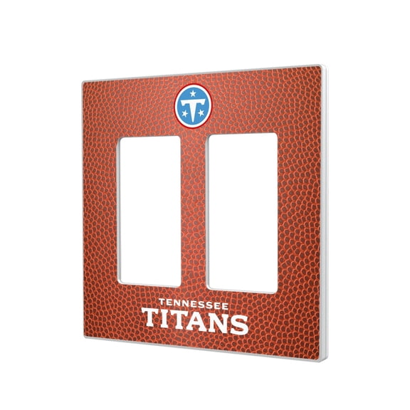 Tennessee Titans Football Design Double Rocker Light Switch Plate