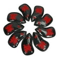 thumbnail image 2 of golf Covers for s Brands 9pcs/Set Including 4-9 A Pu Leather Number Print Headcover Lightweight Soft Waterproof, 2 of 9